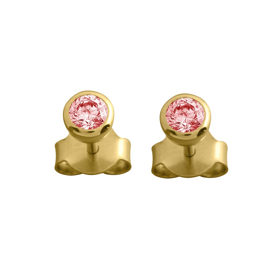 012223-3138-041 | Ohrstecker Aalen 012223 333 Gelbgold Rubin100% Made in Germany  